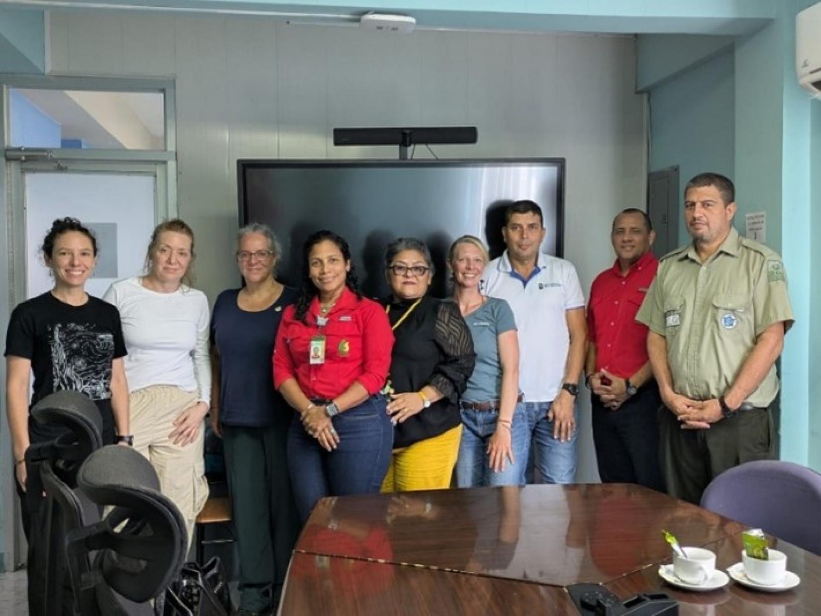 Reunión con Municipalidades de Golfito, Osa, SINAC e INCOPESCA.